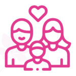 Logo de terapia familiar - Psicóloga con propósito